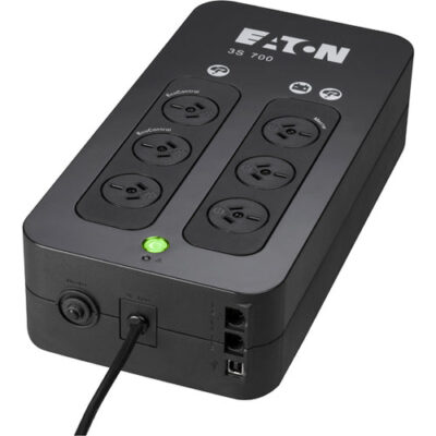 Eaton 3S 700 VA Desktop UPS - Desktop - 2 Minute Stand-by - 240 V AC, 240 V AC, 230 V AC Output - USB