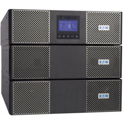 Eaton 9PX UPS, 9U, 11 kVA, 10 kW, Hardwired input, Outputs: (8) 5-20R, (2) L14-30R, Hardwired, 208V - 9PX11KTF11