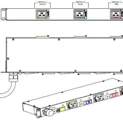 Eaton Rack PDU - EPDU BA 1U L15-30P 24A 1P OUT 3 X C19